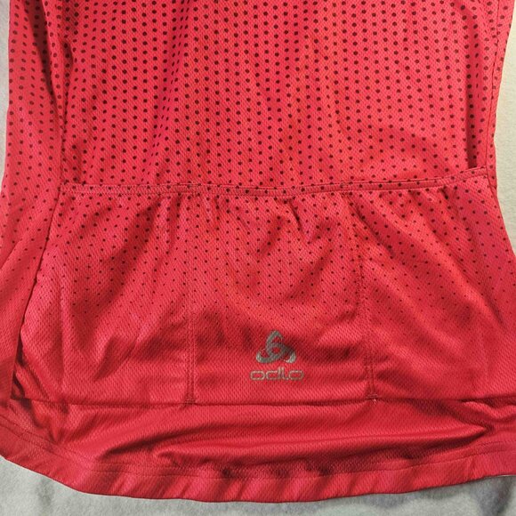 Odlow Women's Stand-up collar Full Zip Essential Jersey, S, Paradise Pink - Picture 3 of 10